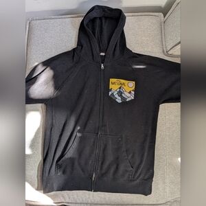 The National Black Zip-Up Band Hoodie